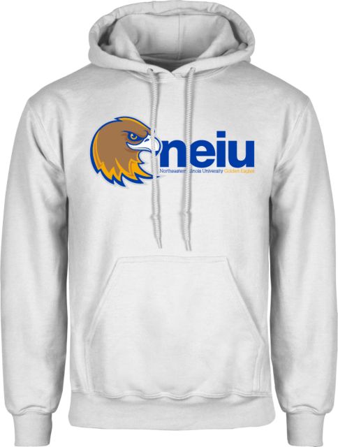 Northeastern Illinois Fleece Hoodie Mascot neiu - ONLINE ONLY