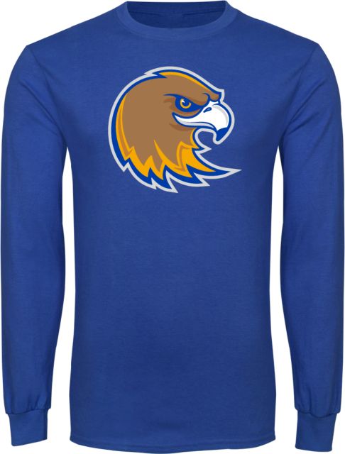 Northeastern Illinois Long Sleeve T Shirt Mascot Head - ONLINE ONLY