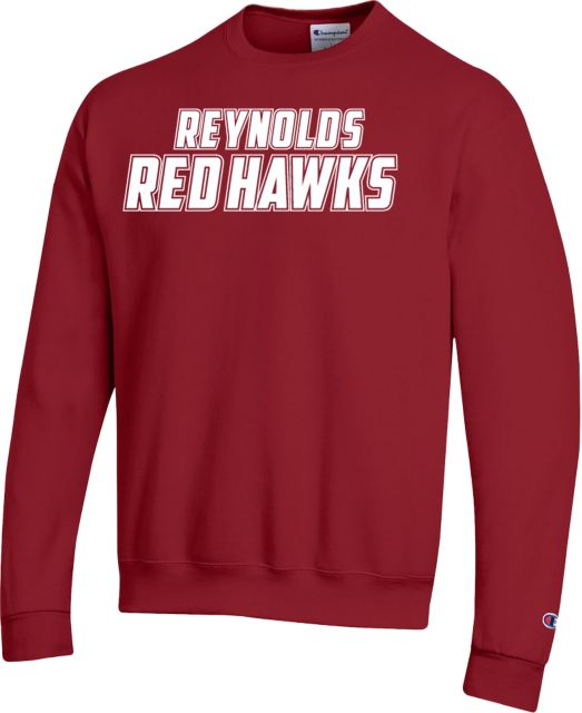 J. Sargeant Reynolds Champion Fleece Crew Reynolds Red Hawks - ONLINE ONLY