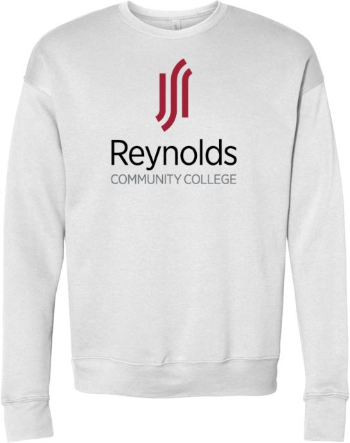 J. Sargeant Reynolds Bella + Canvas Fleece Crew Reynolds Community College Vertical - ONLINE ONLY