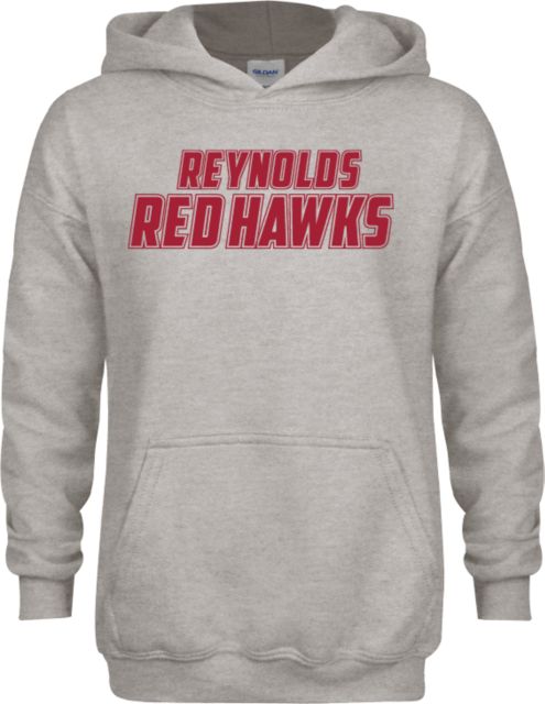J. Sargeant Reynolds Youth Fleece Hood Reynolds Red Hawks - ONLINE ONLY