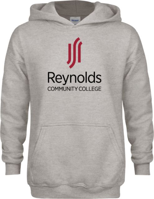 J. Sargeant Reynolds Youth Fleece Hood Reynolds Community College Vertical - ONLINE ONLY