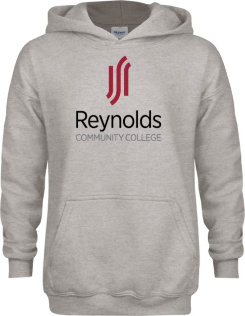 J. Sargeant Reynolds Youth Fleece Hood Reynolds Community College Vertical - ONLINE ONLY