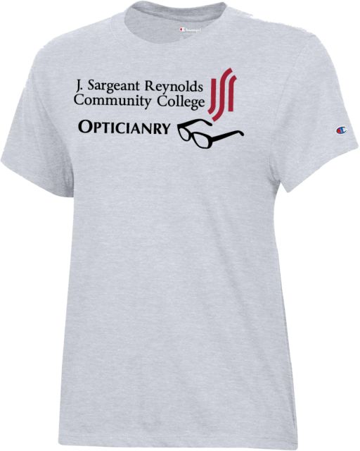 J. Sargeant Reynolds Champion Womens Core Short Sleeve Tee J Sargeant Reynolds Community College Opticianry - ONLINE ONLY