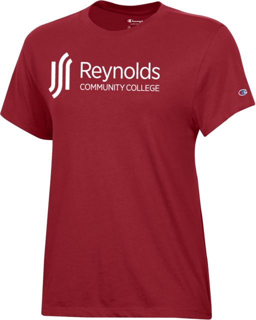 J. Sargeant Reynolds Champion Womens Core Short Sleeve Tee Reynolds Community College Horizontal - ONLINE ONLY