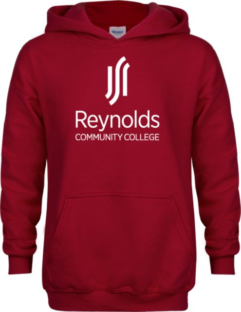 J. Sargeant Reynolds Youth Fleece Hoodie Reynolds Community College Vertical - ONLINE ONLY