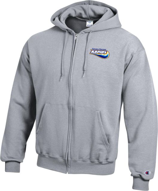 Virginia Western Champion Full Zip Hood Primary Mark - ONLINE ONLY