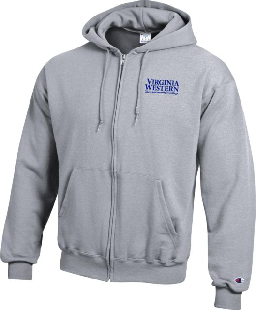 Virginia Western Champion Full Zip Hood Wordmark - ONLINE ONLY