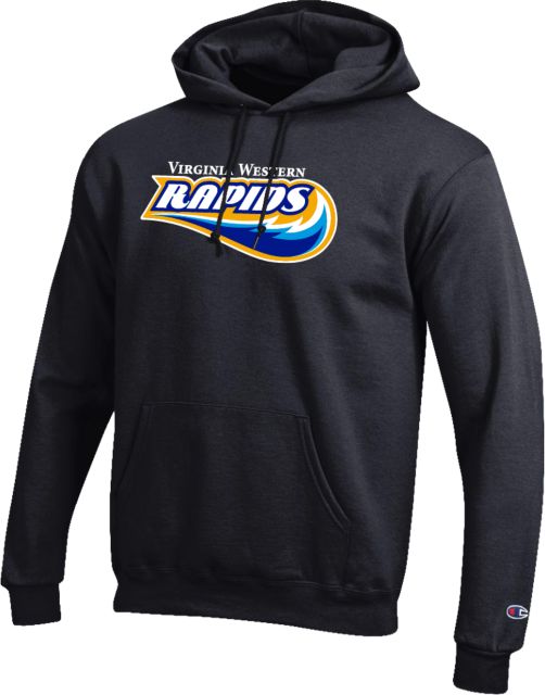 Virginia Western Champion Fleece Hoodie Primary Mark - ONLINE ONLY