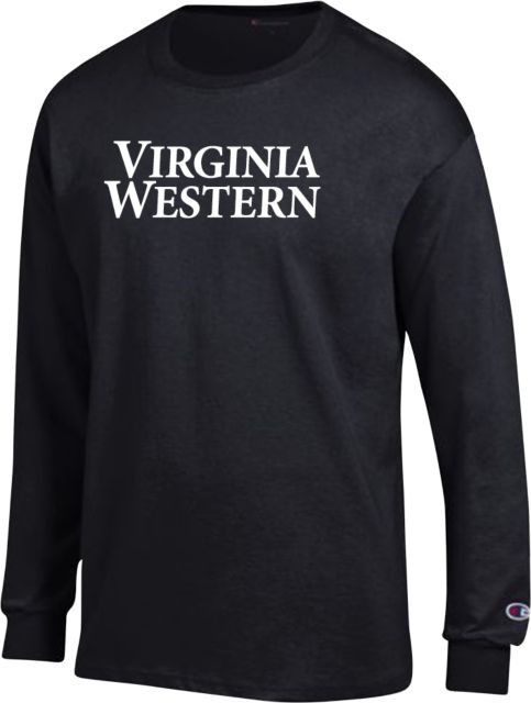 Virginia Western Champion Long Sleeve T Shirt Stacked - ONLINE ONLY