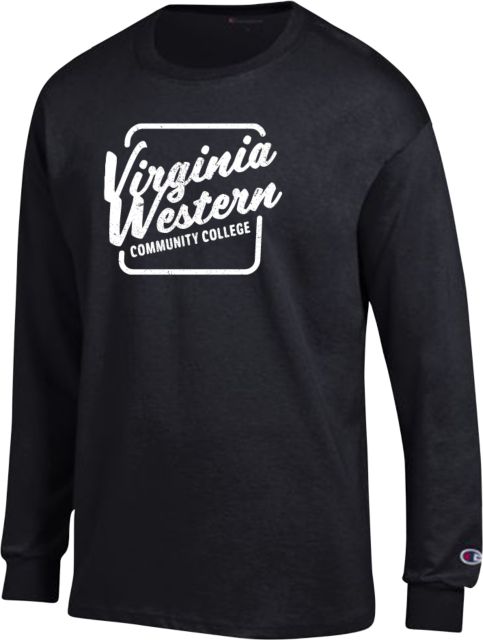Virginia Western Champion Long Sleeve T Shirt Distressed - ONLINE ONLY