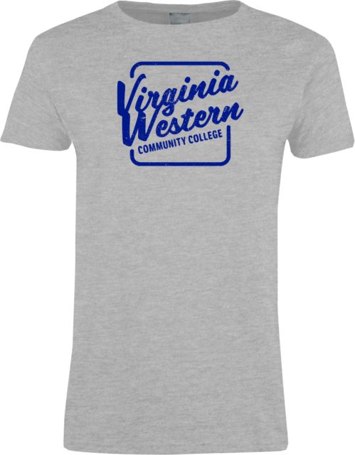 Virginia Western Ladies T Shirt Distressed - ONLINE ONLY