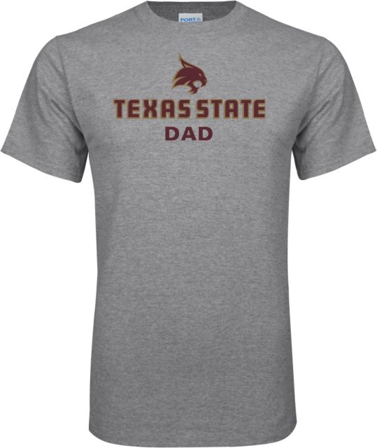 Texas State T Shirt Dad - ONLINE ONLY