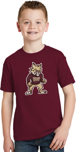 Texas State Youth T Shirt Mascot - ONLINE ONLY