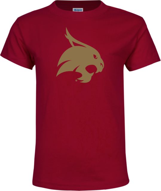 Texas State Youth T Shirt Bobcat Logo - ONLINE ONLY