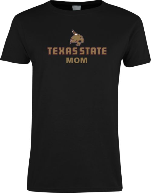 Texas State Ladies T Shirt Mom - ONLINE ONLY