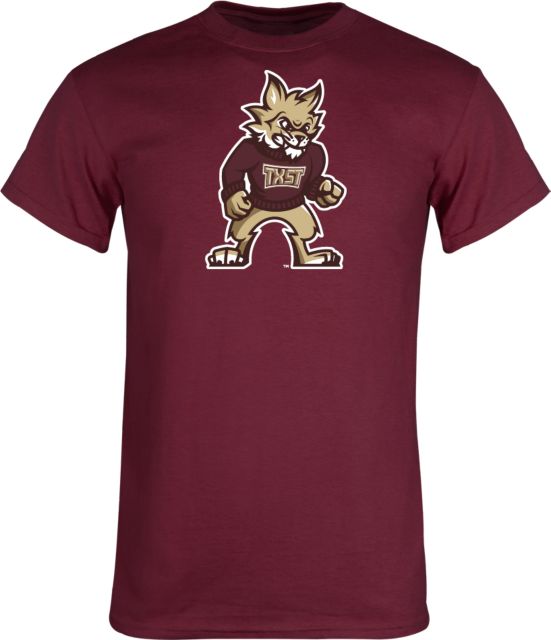 Texas State T Shirt Mascot - ONLINE ONLY