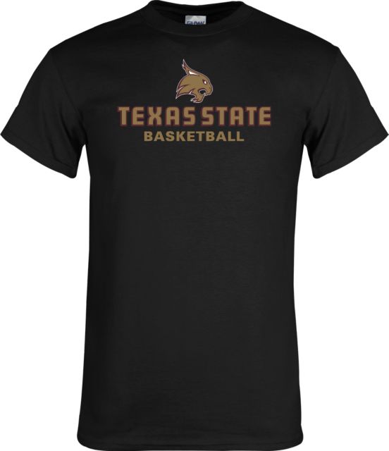 Texas State T Shirt Basketball - ONLINE ONLY