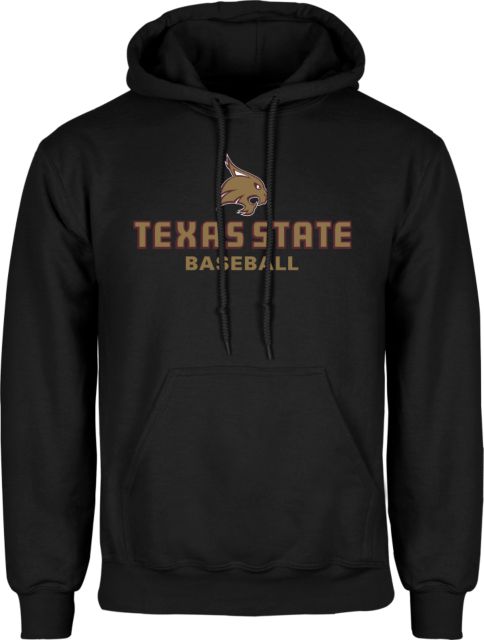 Texas State Fleece Hoodie Baseball - ONLINE ONLY