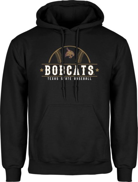 Texas State Fleece Hoodie Bobcats Baseball - ONLINE ONLY
