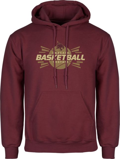 Texas State Fleece Hoodie Bobcats Basketball - ONLINE ONLY