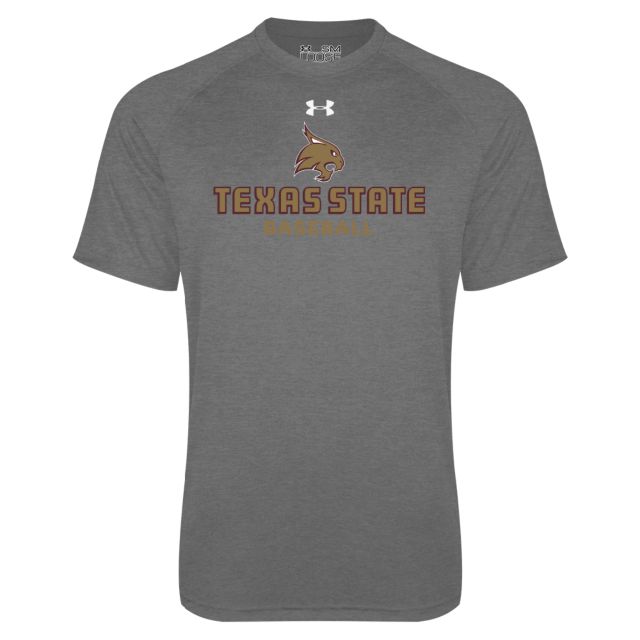 Texas State Under Armour Tech Tee Baseball - ONLINE ONLY