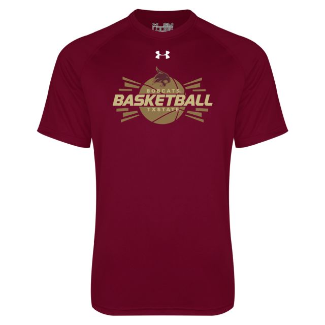 Texas State Under Armour Tech Tee Bobcats Basketball - ONLINE ONLY