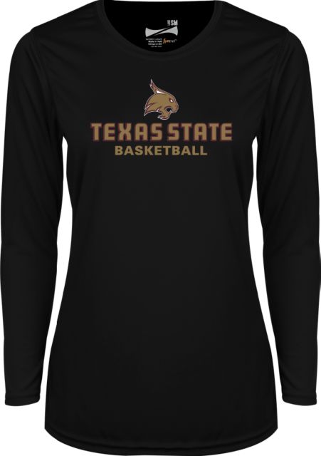 Texas State Ladies Syntrel Performance Longsleeve Shirt Basketball - ONLINE ONLY