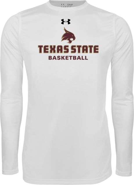 Texas State Under Armour Long Sleeve Tech Tee Basketball - ONLINE ONLY