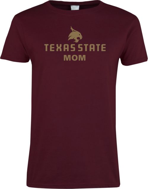 Texas State Ladies T Shirt Mom - ONLINE ONLY