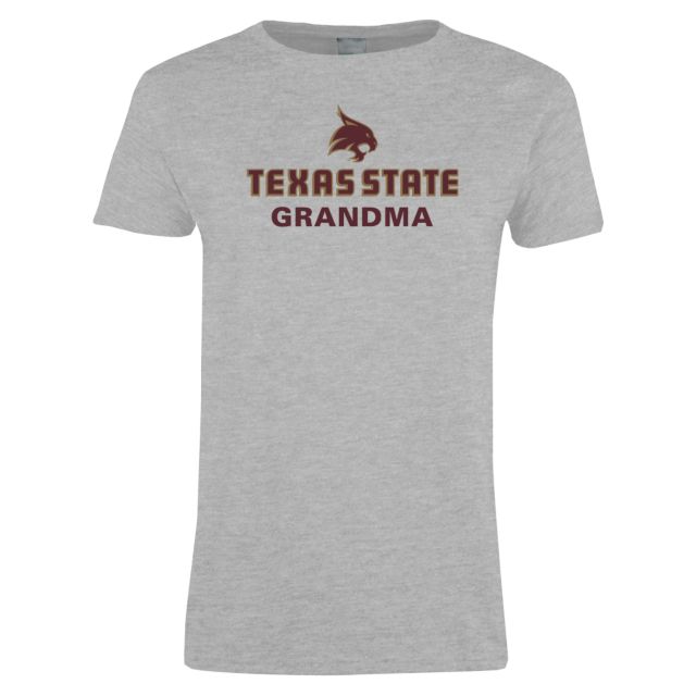 Texas State Ladies T Shirt Grandma - ONLINE ONLY
