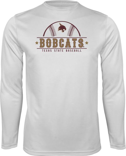 Texas State Performance Longsleeve Shirt Bobcats Baseball - ONLINE ONLY