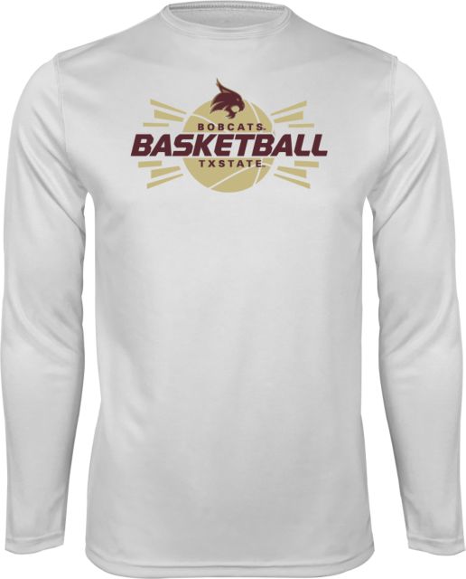 Texas State Performance Longsleeve Shirt Bobcats Basketball - ONLINE ONLY