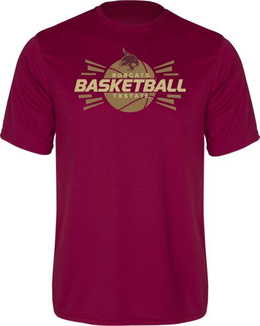 Texas State Performance Tee Bobcats Basketball - ONLINE ONLY