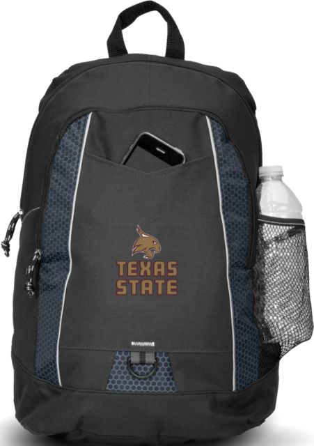 Texas State Impulse Backpack Texas State Logo Stacked - ONLINE ONLY