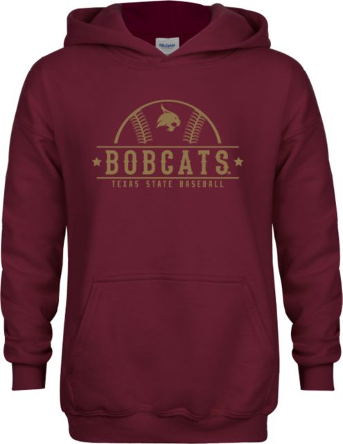 Texas State Youth Fleece Hoodie Bobcats Baseball - ONLINE ONLY