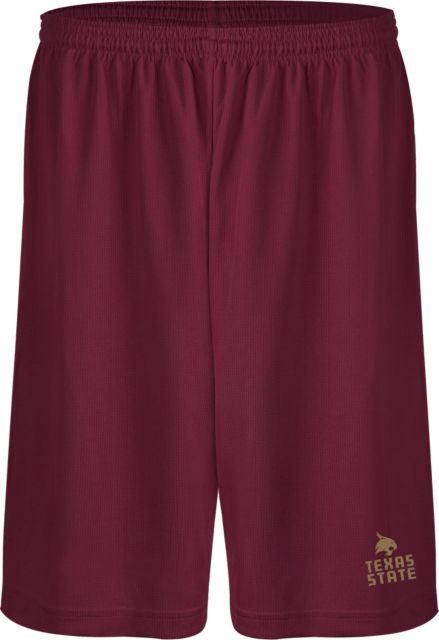 Texas State Performance Classic 9 Inch Short Texas State Logo Stacked - ONLINE ONLY