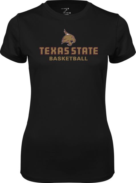 Texas State Ladies Syntrel Performance Tee Basketball - ONLINE ONLY