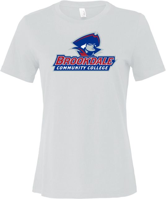 Brookdale Bella + Canvas Womens Relaxed Cotton T Shirt Brookdale Athletic Mark - ONLINE ONLY