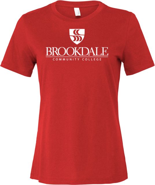Brookdale Bella + Canvas Womens Relaxed Cotton T Shirt Brookdale Primary Mark - ONLINE ONLY