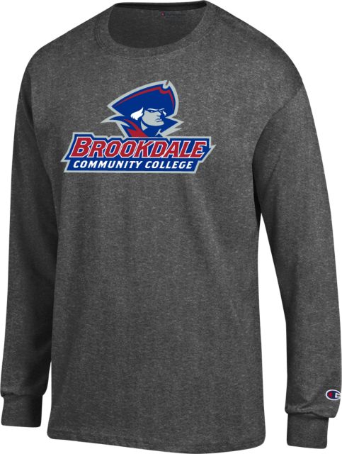 Brookdale Champion Long Sleeve T Shirt Brookdale Athletic Mark - ONLINE ONLY