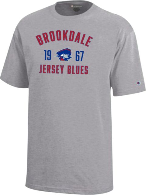 Brookdale Champion Youth Short Sleeve Tee Brookdale Jersey Blues - ONLINE ONLY
