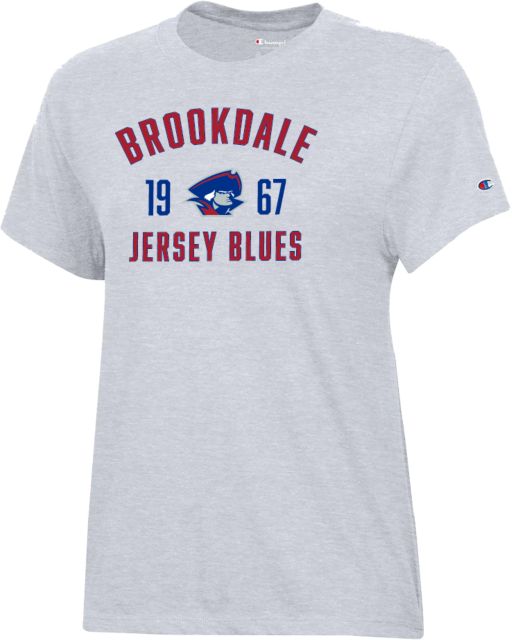 Brookdale Champion Womens Core Short Sleeve Tee Brookdale Jersey Blues - ONLINE ONLY