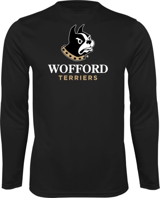 Wofford Performance Longsleeve Shirt Wofford Terriers w/ Terrier - ONLINE ONLY