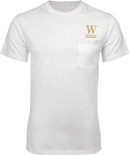 Wofford T-Shirt w/Pocket W Wofford - ONLINE ONLY