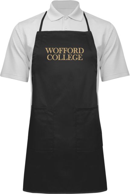 Wofford Full Length Apron Wofford College Stacked - ONLINE ONLY