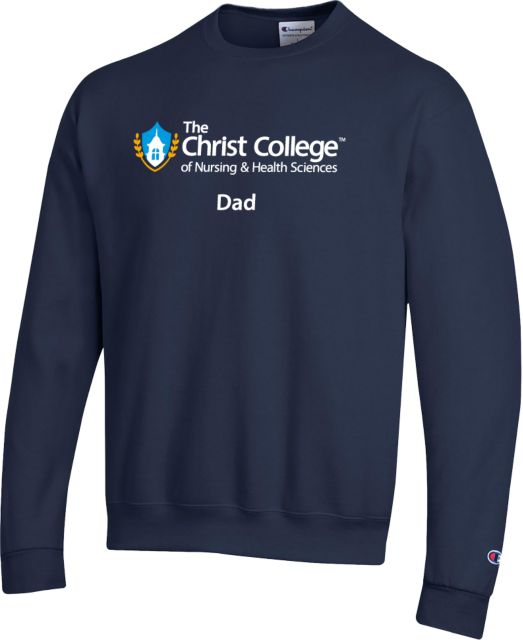 Christ College Champion Fleece Crew Christ College Dad - ONLINE ONLY