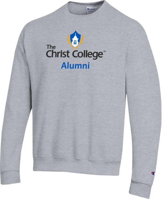 Christ College Champion Fleece Crew Christ College Alumni - ONLINE ONLY