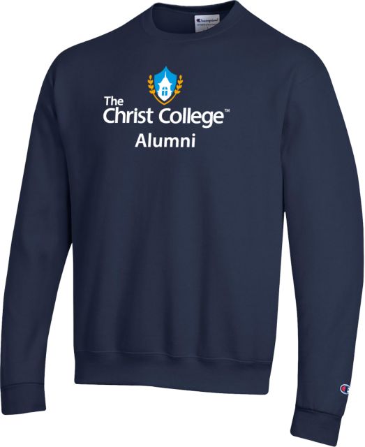 Christ College Champion Fleece Crew Christ College Alumni - ONLINE ONLY