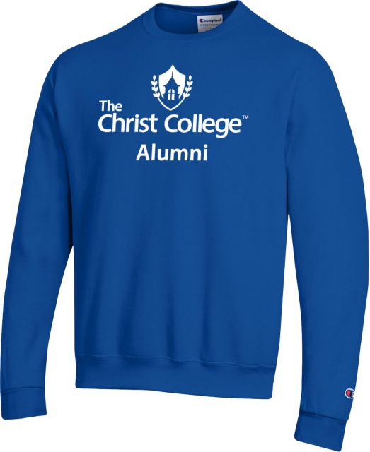 Christ College Champion Fleece Crew Christ College Alumni - ONLINE ONLY